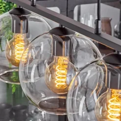 hofstein Suspension Verre 20 cm Koyoto Clair, 3 lumières