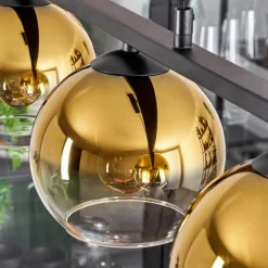 hofstein Suspension Verre 15 cm Koyoto, 5 lumières