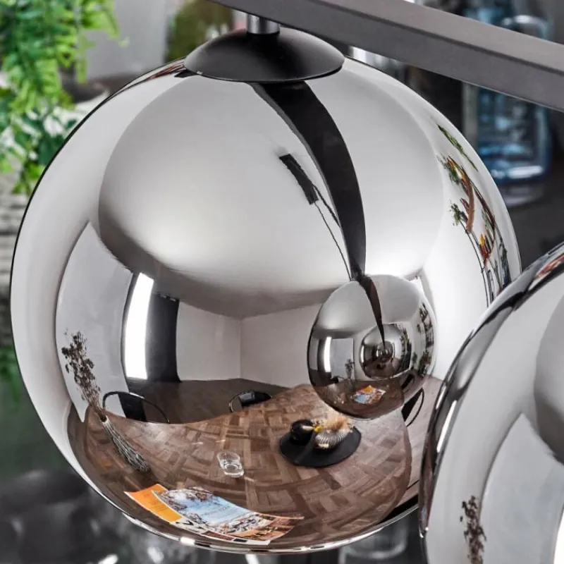 Suspension Verre Fumé-hofstein Suspension Verre 20 cm Koyoto Fumé, 5 lumières