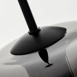 hofstein Suspension Verre 15 cm Lauden Clair, Fumé, 3 lumières