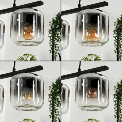 Suspension Verre Fumé-hofstein Suspension Verre 15cm Lauden Fumé, 3 lumières