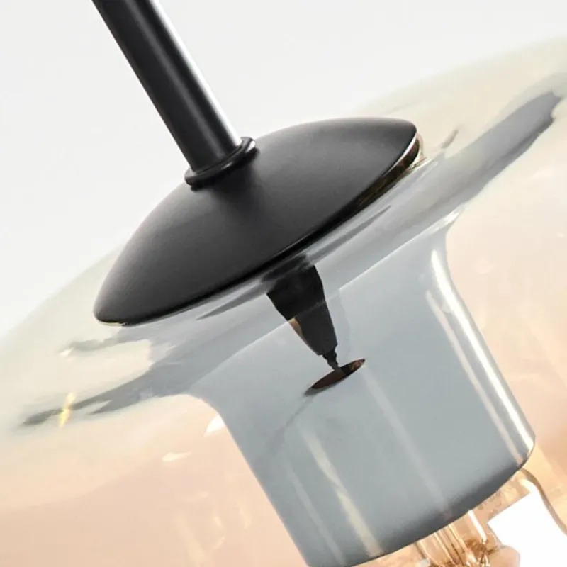 hofstein Suspension Verre 20cm Lauden Ambre, Clair, 1 lumière