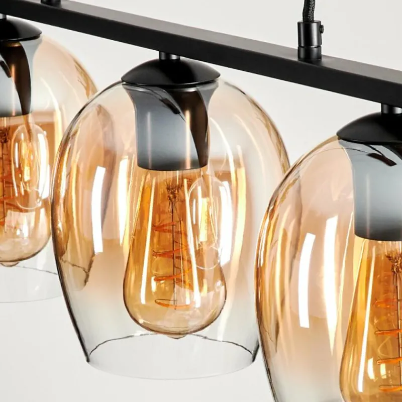 hofstein Suspension Verre 15cm Vevino Clair, 3 lumières