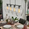 hofstein Suspension Verre 20cm Vevino Clair, 4 lumières