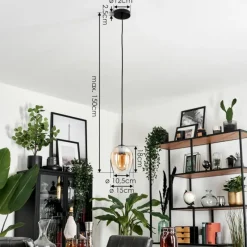 hofstein Suspension Verre 15cm Vevino Clair, 1 lumière