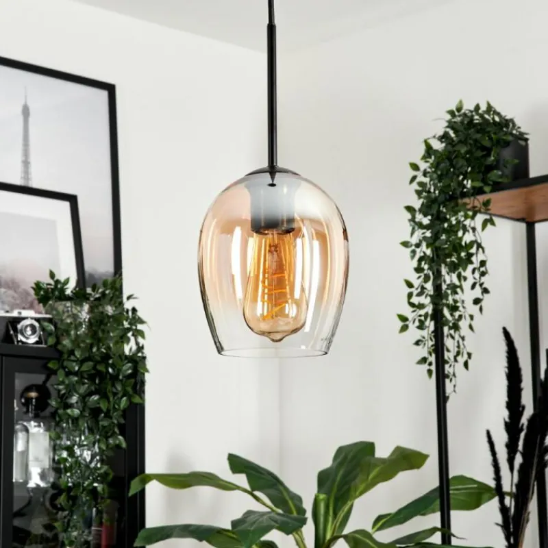 hofstein Suspension Verre 15cm Vevino Clair, 1 lumière