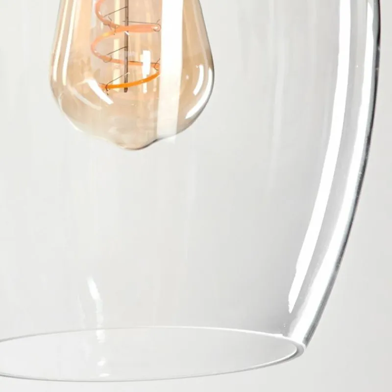 hofstein Suspension Verre 20cm Vevino Clair, 1 lumière