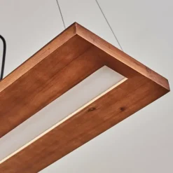 hofstein Suspension Versoix LED Chrome, Noir, 1 lumière