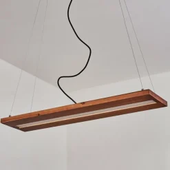 hofstein Suspension Versoix LED Chrome, Noir, 1 lumière