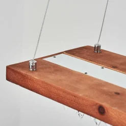 hofstein Suspension Versoix LED Chrome, Noir, 1 lumière* Suspensions