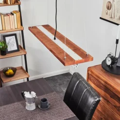 hofstein Suspension Versoix LED Chrome, Noir, 1 lumière* Suspensions