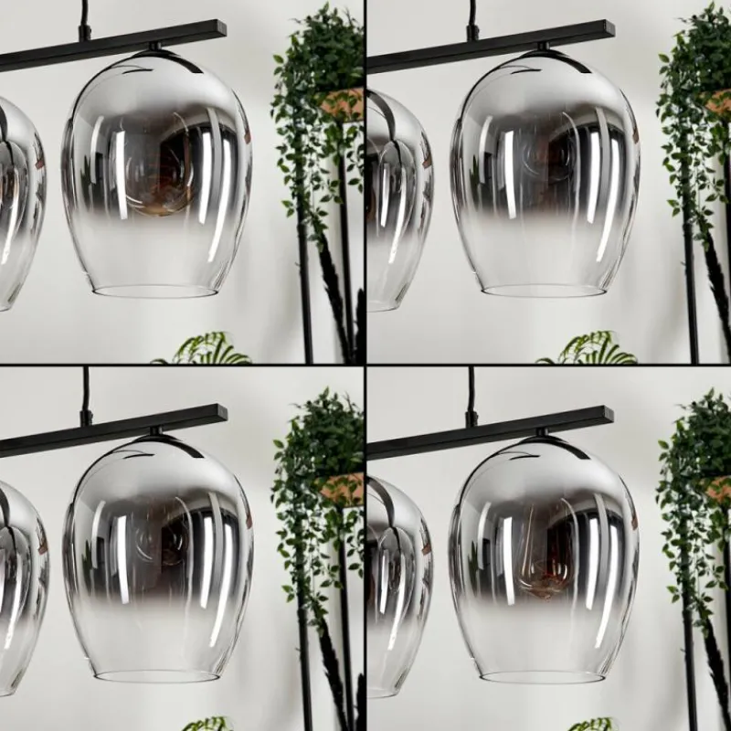 hofstein Suspension Vevino Clair, Fumé, 3 lumières