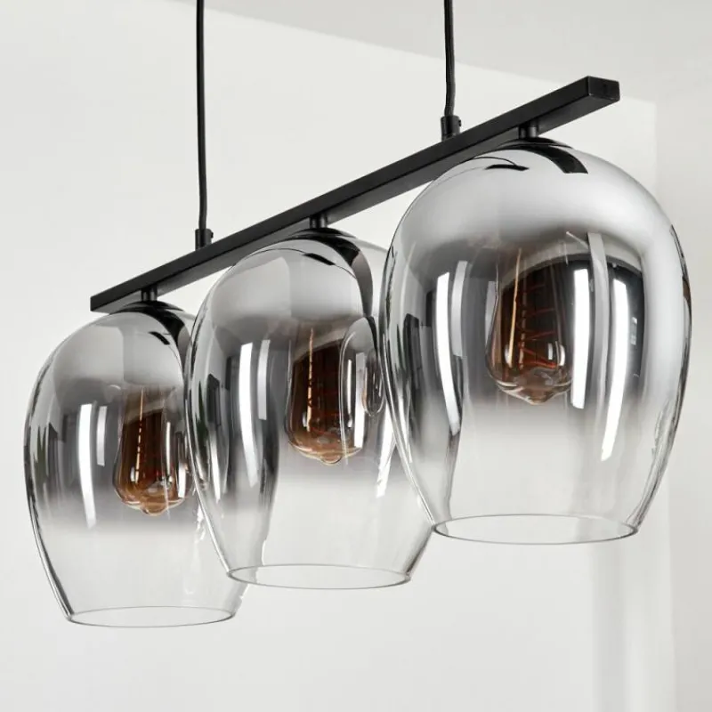 hofstein Suspension Vevino Clair, Fumé, 3 lumières