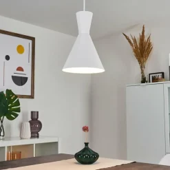 Luminaires Scandinaves-hofstein Suspension Vijes Blanc, 1 lumière