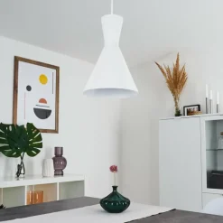 Luminaires Scandinaves-hofstein Suspension Vijes Blanc, 1 lumière