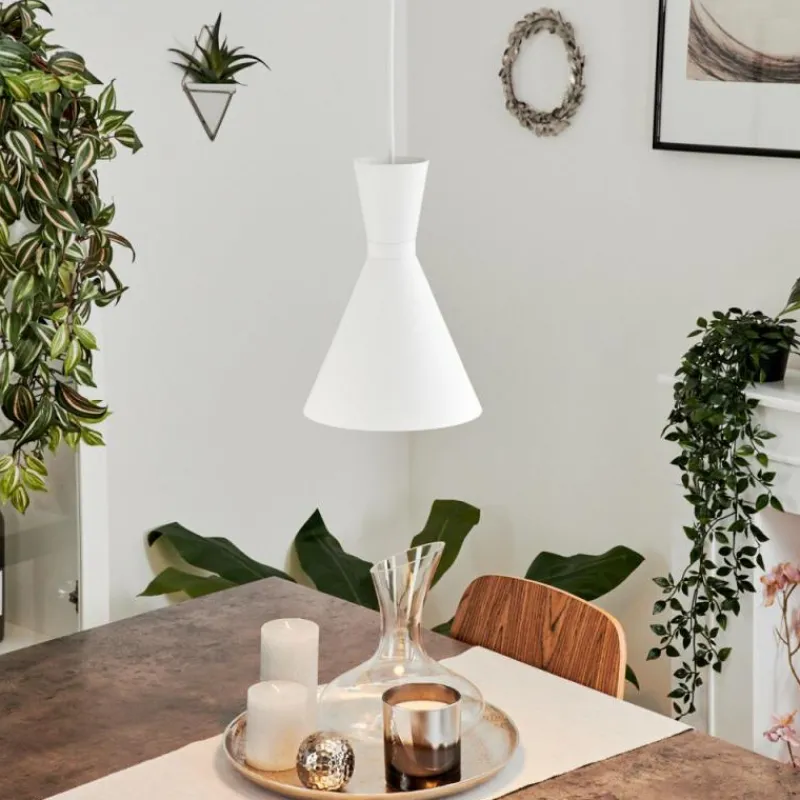 hofstein Suspension Vijes Blanc, 1 lumière