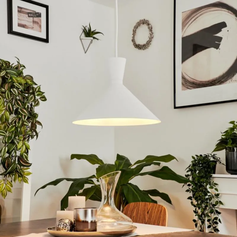 hofstein Suspension Vijes Blanc, 1 lumière