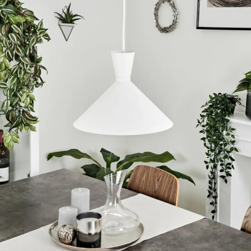 hofstein Suspension Vijes Blanc, 1 lumière