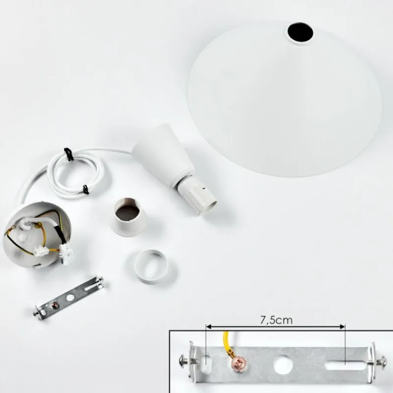 hofstein Suspension Vijes Blanc, 1 lumière