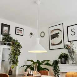 hofstein Suspension Vijes Blanc, 1 lumière