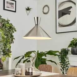 hofstein Suspension Vijes Nickel mat, 1 lumière* Suspensions