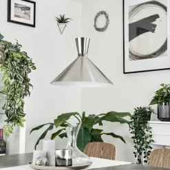 hofstein Suspension Vijes Nickel mat, 1 lumière* Suspensions