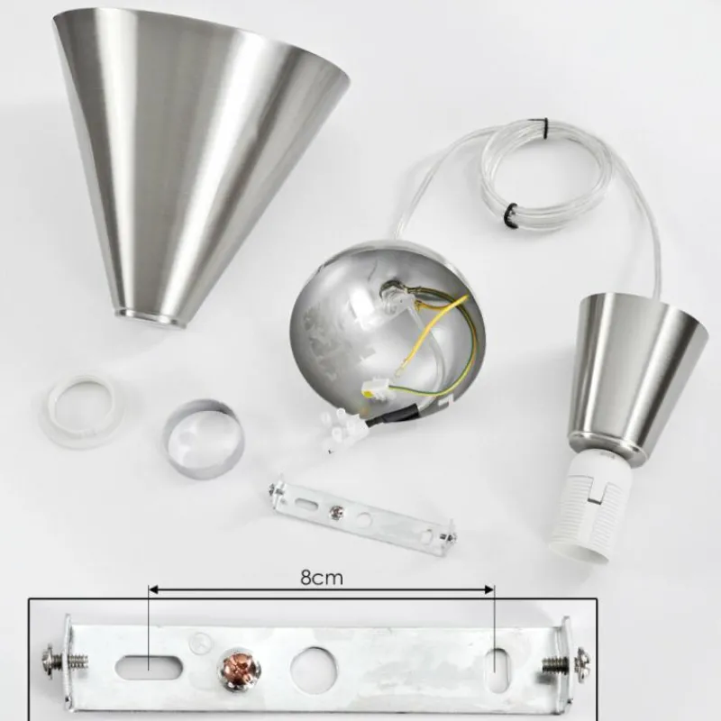 hofstein Suspension Vijes Nickel mat, 1 lumière* Suspensions