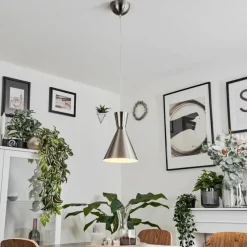 hofstein Suspension Vijes Nickel mat, 1 lumière* Suspensions