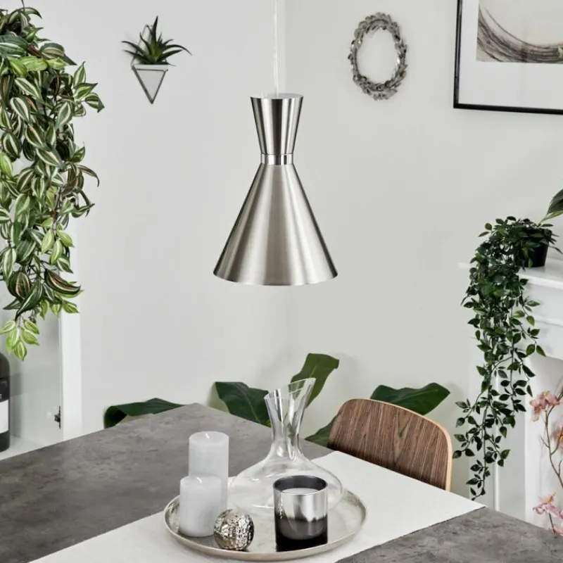 hofstein Suspension Vijes Nickel mat, 1 lumière* Suspensions