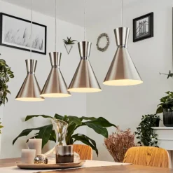 hofstein Suspension Vijes Nickel mat, 4 lumières* Suspensions