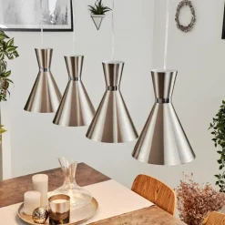 hofstein Suspension Vijes Nickel mat, 4 lumières* Suspensions