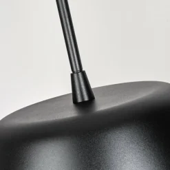 Lampes Dorées-hofstein Suspension Viking Noir, 3 lumières