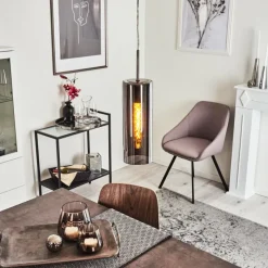 hofstein Suspension Vimodrone Nickel mat, 1 lumière