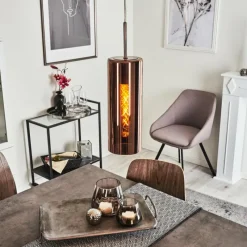 hofstein Suspension Vimodrone Nickel mat, 1 lumière