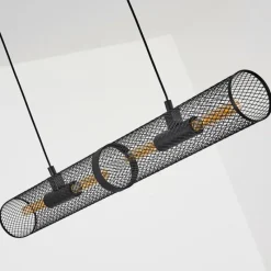 hofstein Suspension Vislanda Noir, 1 lumière