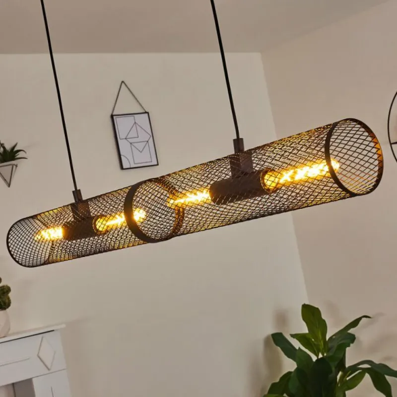 hofstein Suspension Vislanda Noir, 1 lumière