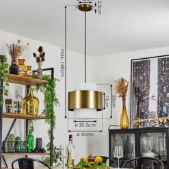 hofstein Suspension Vivian Laiton, 1 lumière