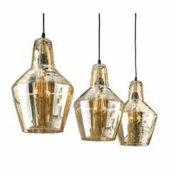 hofstein Suspension WAALSORDEN Transparent, 3 lumières