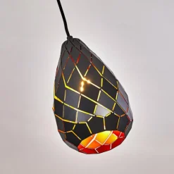 hofstein Suspension Wallis Anthracite, Rouille, 1 lumière