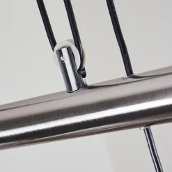 hofstein Suspension Warga LED Nickel mat, 4 lumières