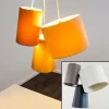 Lampes En Tissu-hofstein Suspension WIMIN Blanc, 3 lumières