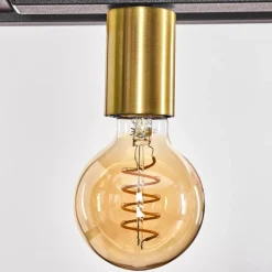 Lampes Industrielles-hofstein Suspension Woden Noir, 4 lumières