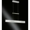 Luminaires Wofi Suspension Wofi ARLON LED Argenté, 2 lumières