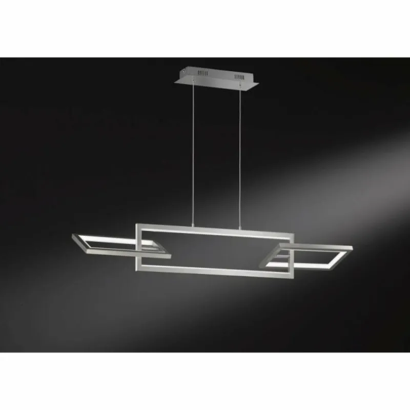 Luminaires Wofi Suspension WOFI MURIEL LED Nickel mat, 1 lumière* Suspensions