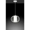 Luminaires Wofi Suspension Wofi-Leuchten TARIM Blanc, 1 lumière