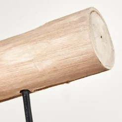 hofstein Suspension Yaak Écru, Noir, 3 lumières