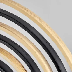 Luminaires Scandinaves-hofstein Suspension Yrva Noir, 1 lumière