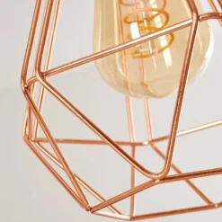 hofstein Suspension Zeuta Noir, 3 lumières