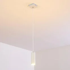 hofstein Suspension Zuoz Blanc, 1 lumière* Suspensions