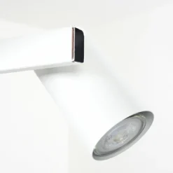 Lampes Industrielles-hofstein Suspension Zuoz Blanc, 4 lumières